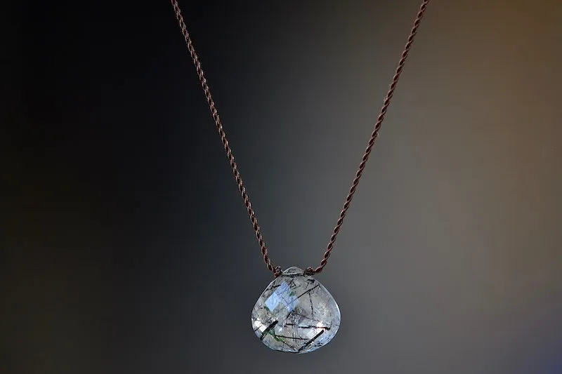 Faceted Zen Gem Necklaces