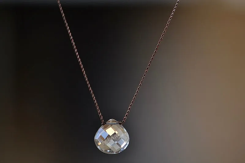 Faceted Zen Gem Necklaces