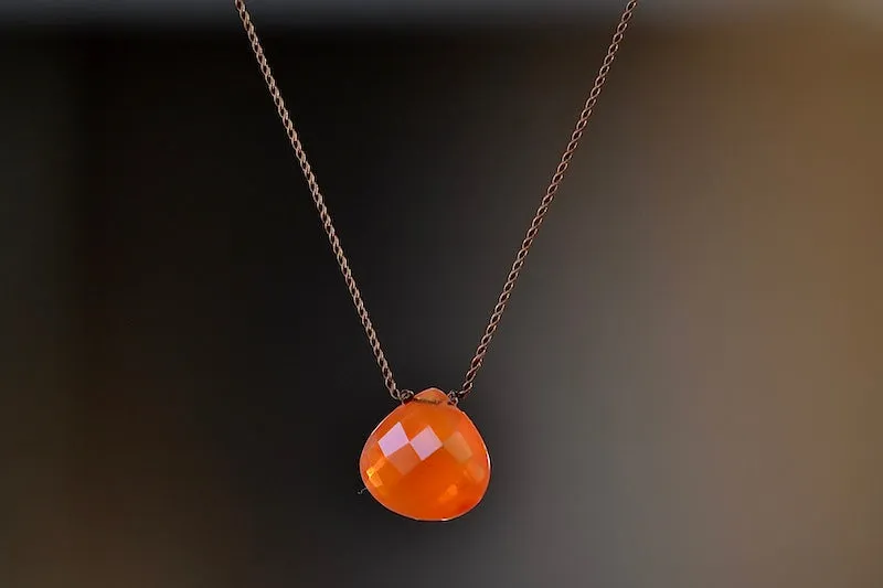 Faceted Zen Gem Necklaces