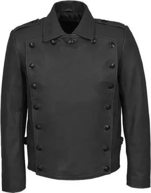 FIT WEAR The Rocketeer Movie Brown Real Sheepskin Leather Jacket for Men - Brown Leather Biker Jacket