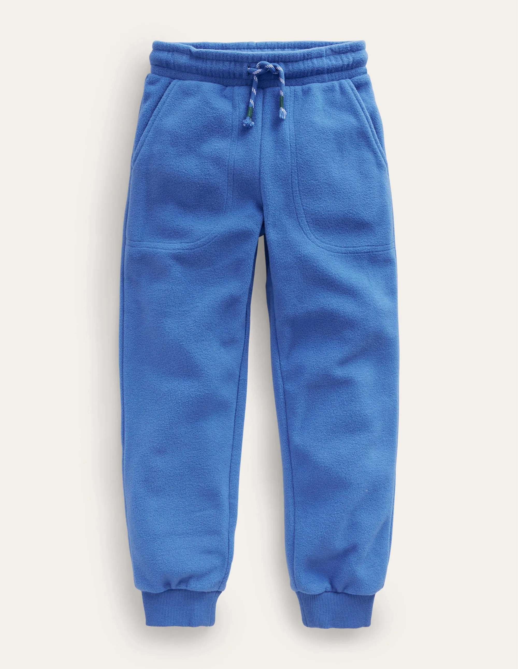 Fleece Joggers-Delft Blue