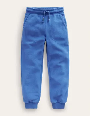Fleece Joggers-Delft Blue