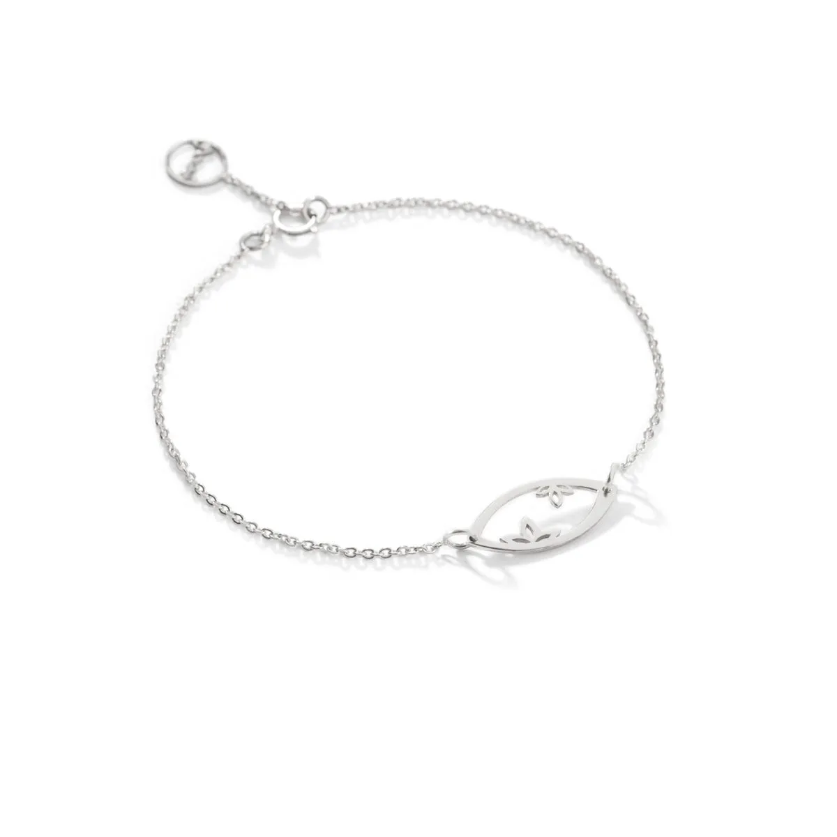 Flower Eye Chain Bracelet