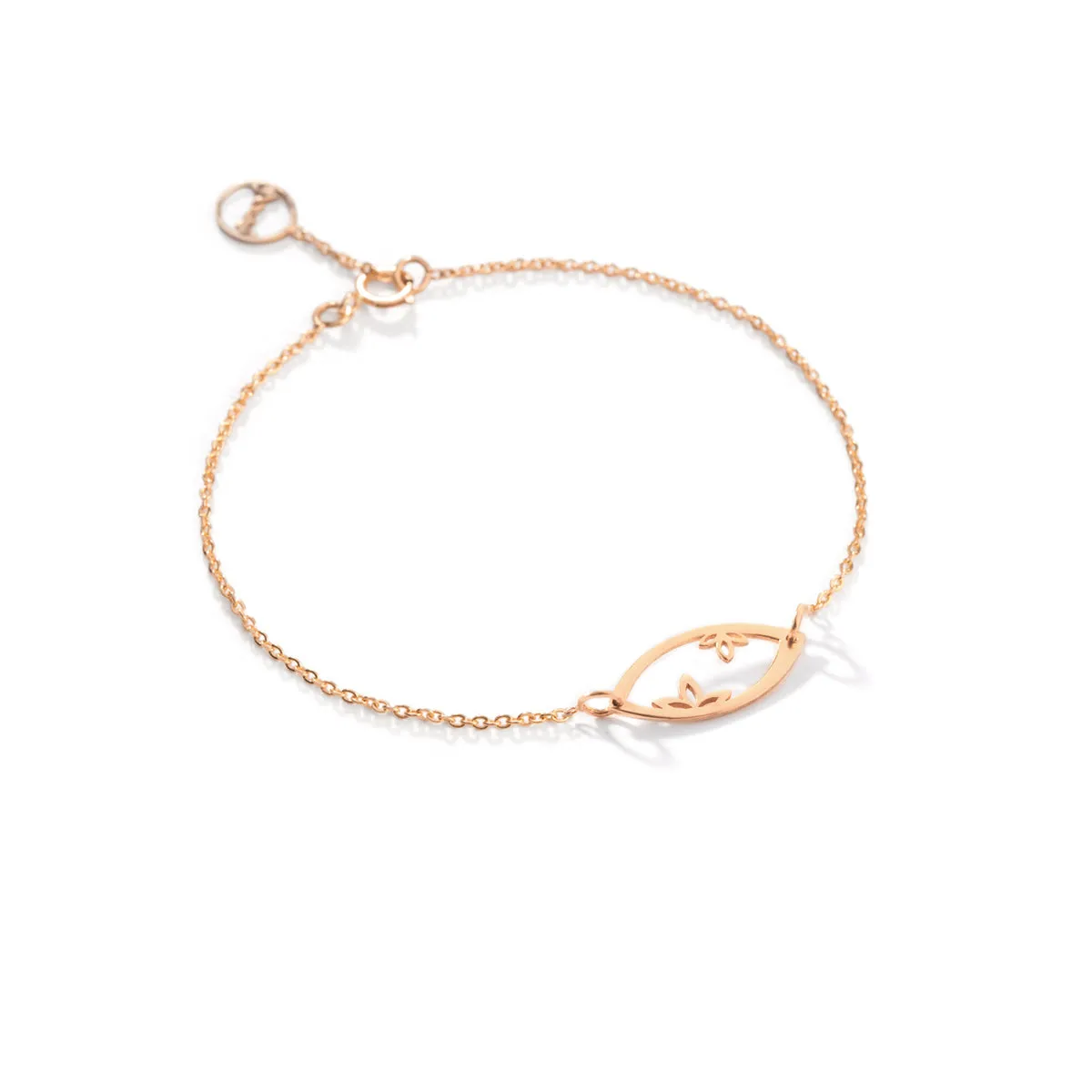 Flower Eye Chain Bracelet