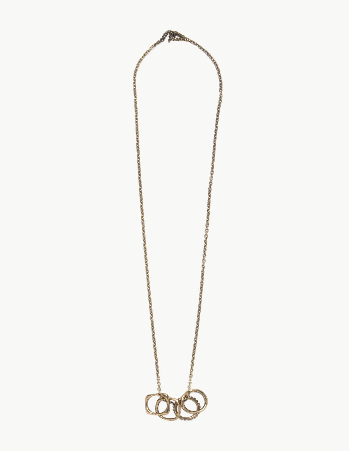 Four Ring Necklace