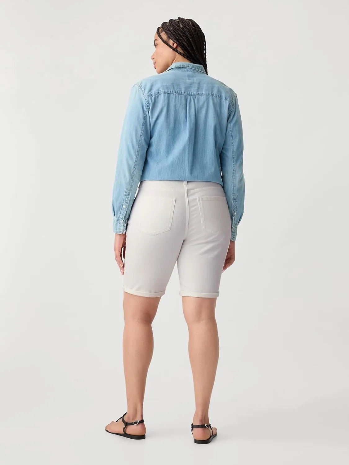 GAP Women's Denim Bermuda Short