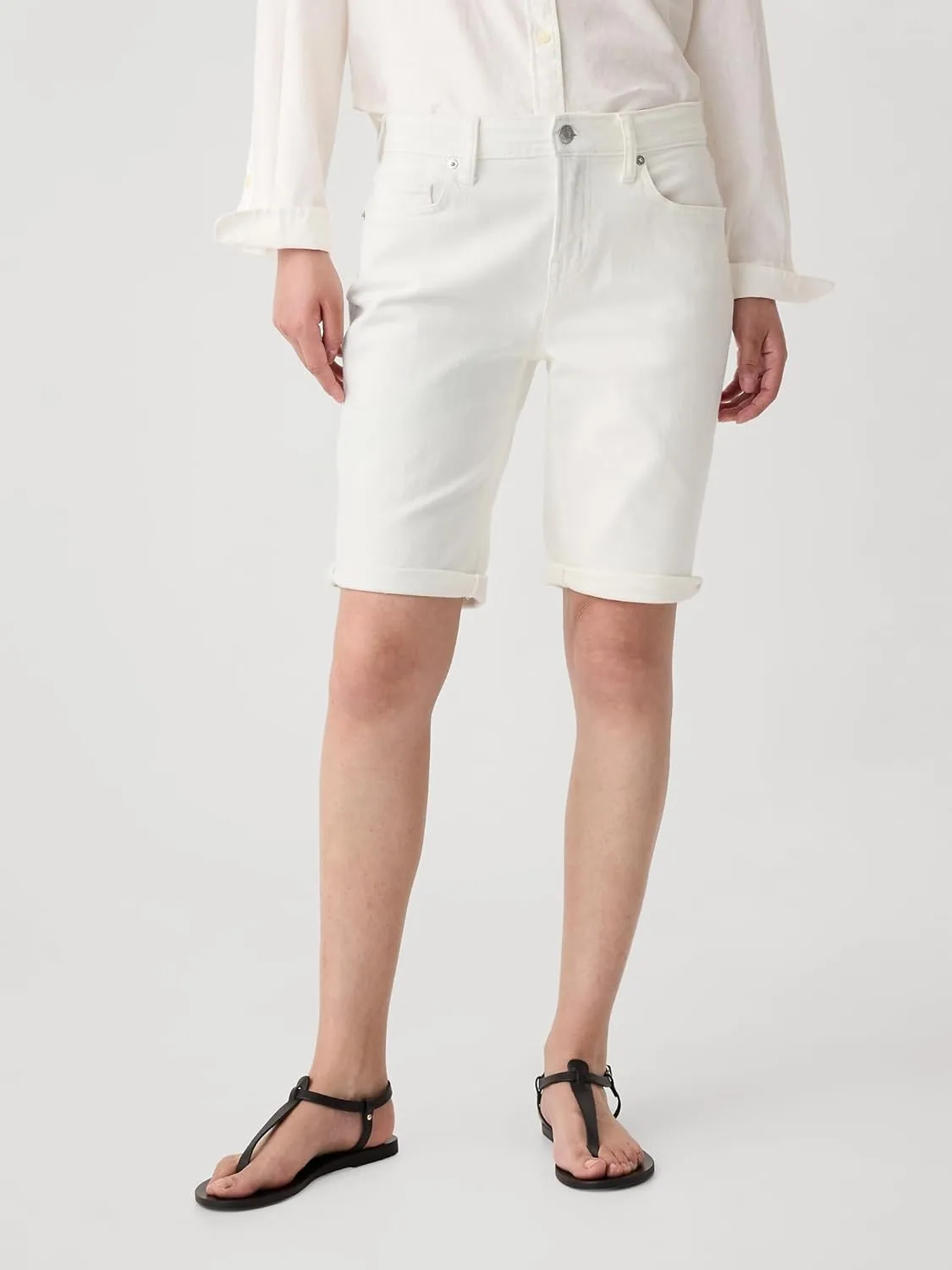 GAP Women's Denim Bermuda Short