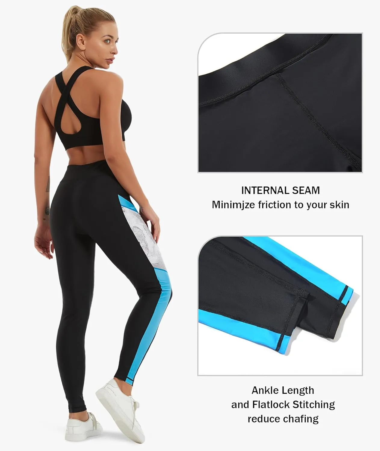 GEEK LIGHTING Swim Pants for Women Surfing Leggings SPF Swimming Tights Rash Guard Water Wetsuit Dive Kayaking Pants
