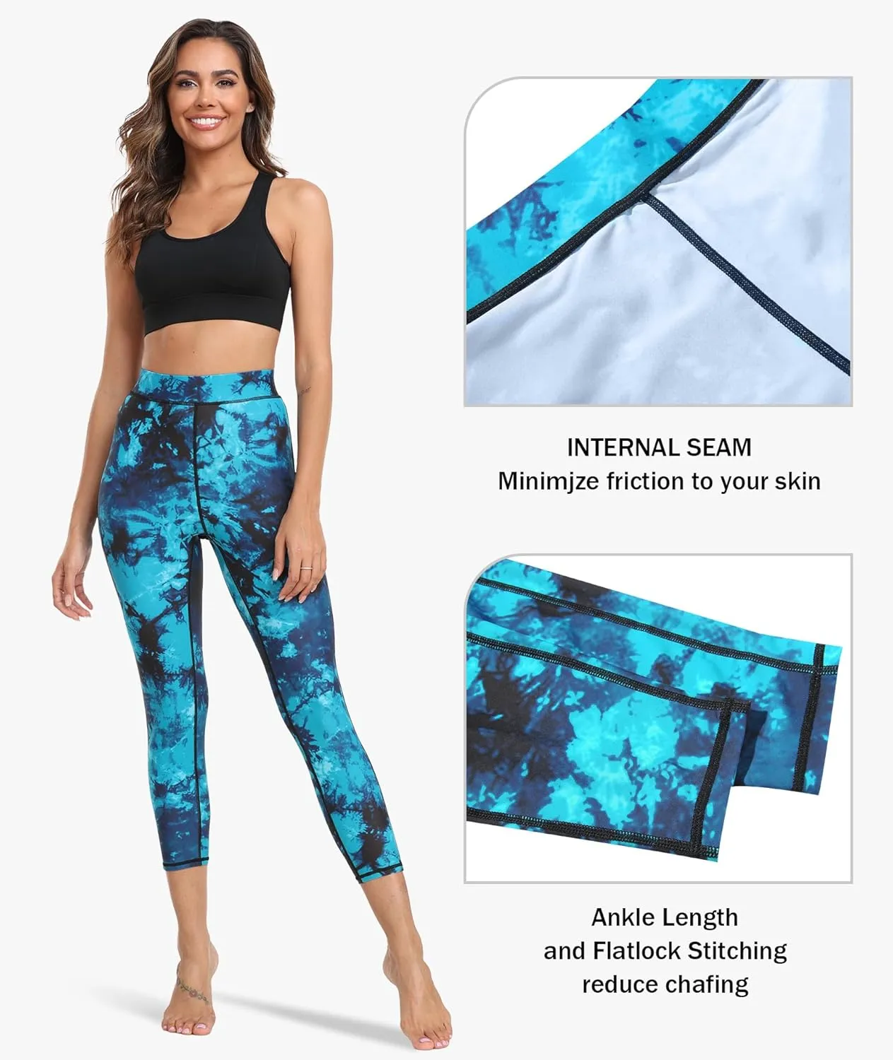 GEEK LIGHTING Swim Pants for Women Surfing Leggings SPF Swimming Tights Rash Guard Water Wetsuit Dive Kayaking Pants