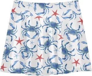 Girls Skorts High Waist Athletic Skirts with Shorts Stretchy Teens Performance Tennis