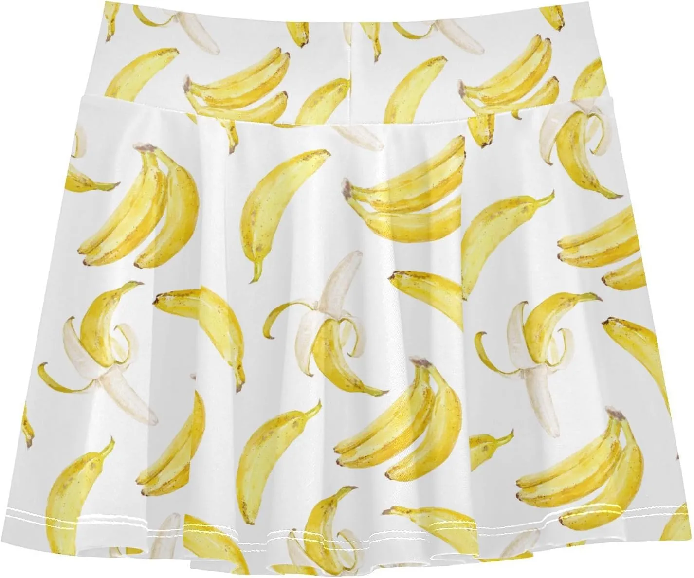 Girls Skorts High Waist Athletic Skirts with Shorts Stretchy Teens Performance Tennis