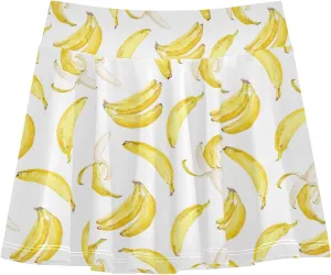 Girls Skorts High Waist Athletic Skirts with Shorts Stretchy Teens Performance Tennis