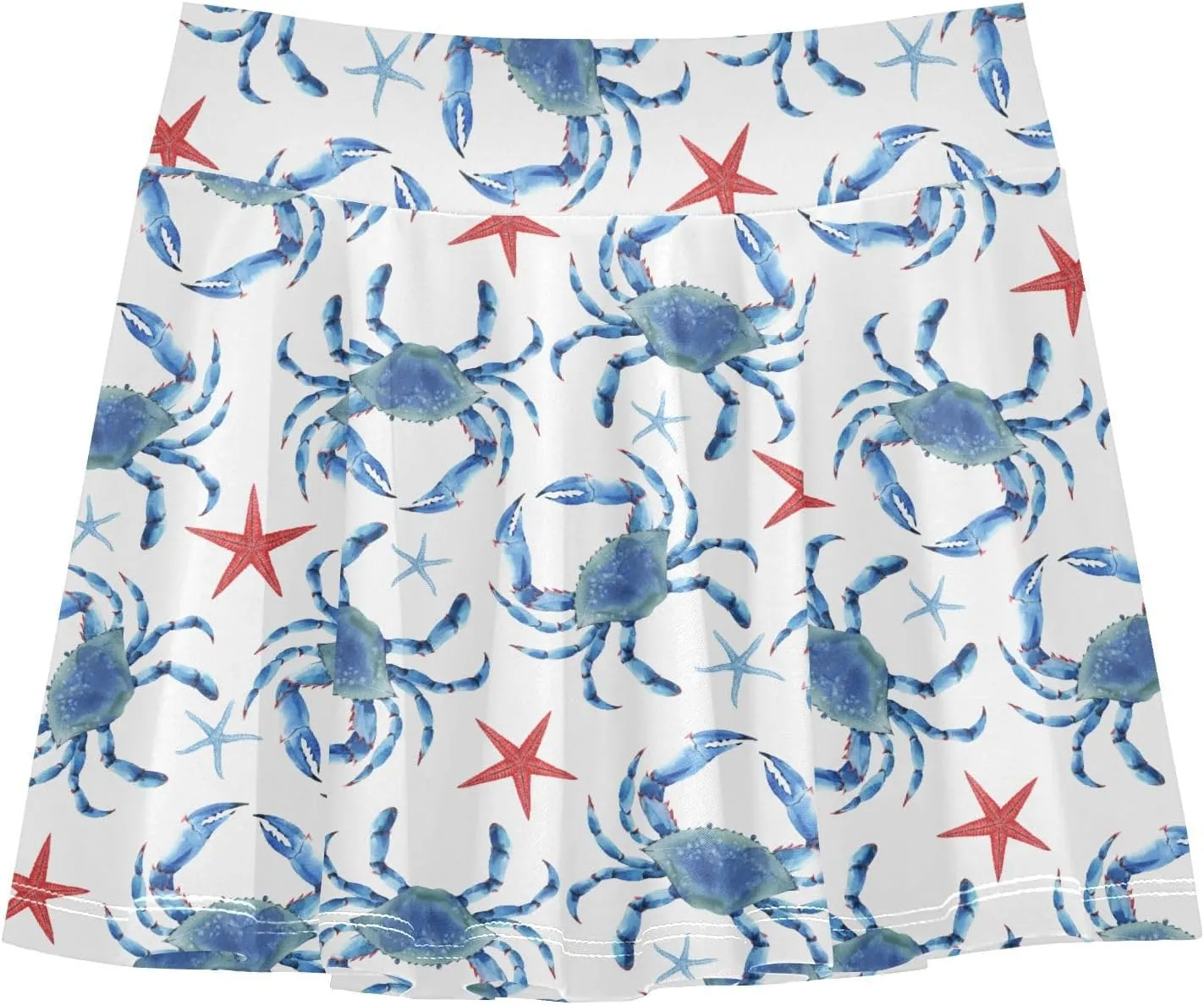 Girls Skorts High Waist Athletic Skirts with Shorts Stretchy Teens Performance Tennis