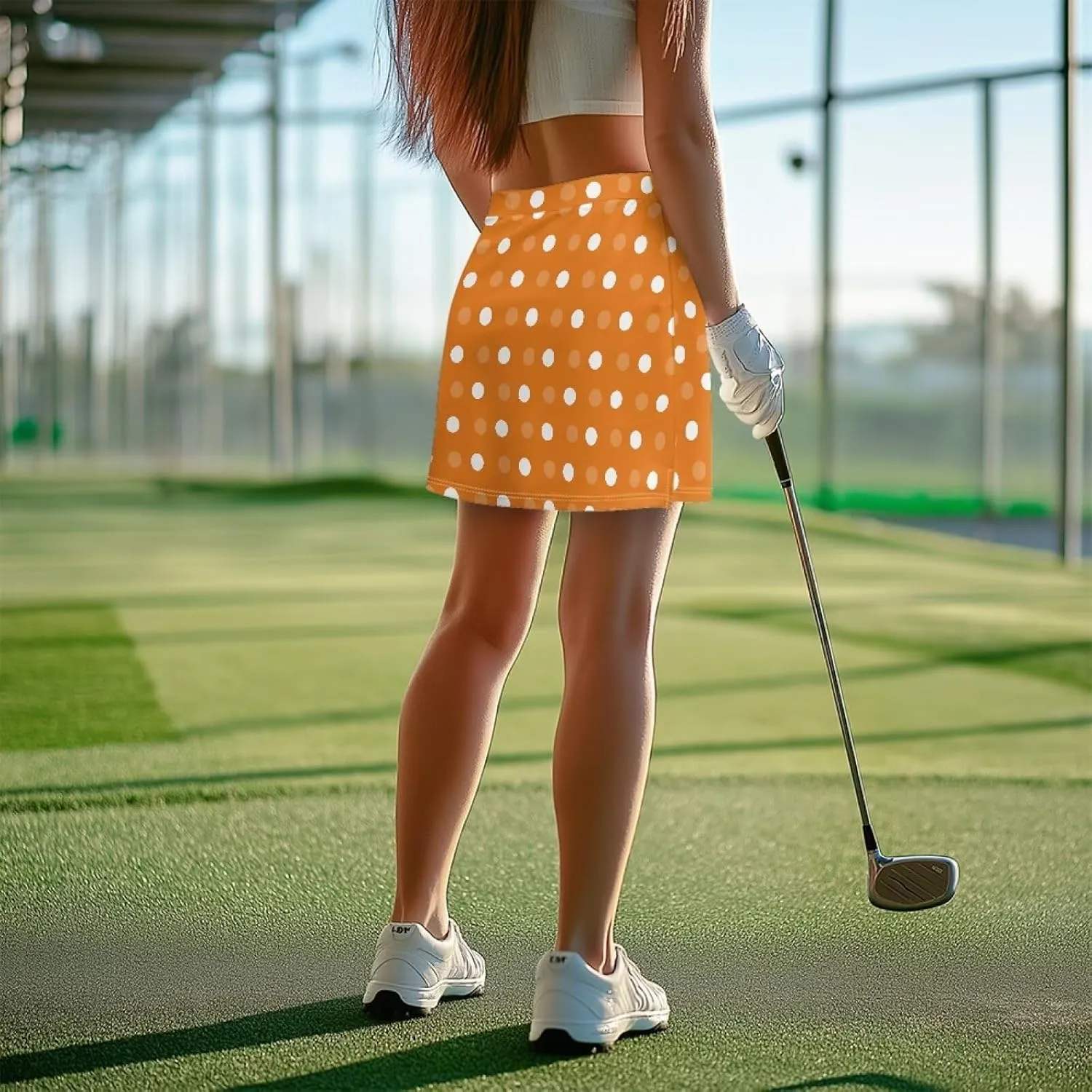 Golf Skorts for Women with Pockets High Waisted Athletic Skirt
