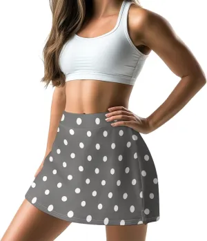 Golf Skorts for Women with Pockets High Waisted Athletic Skirt