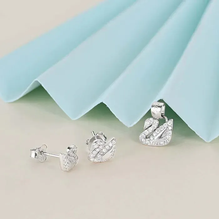 Graceful Swan Pedant set