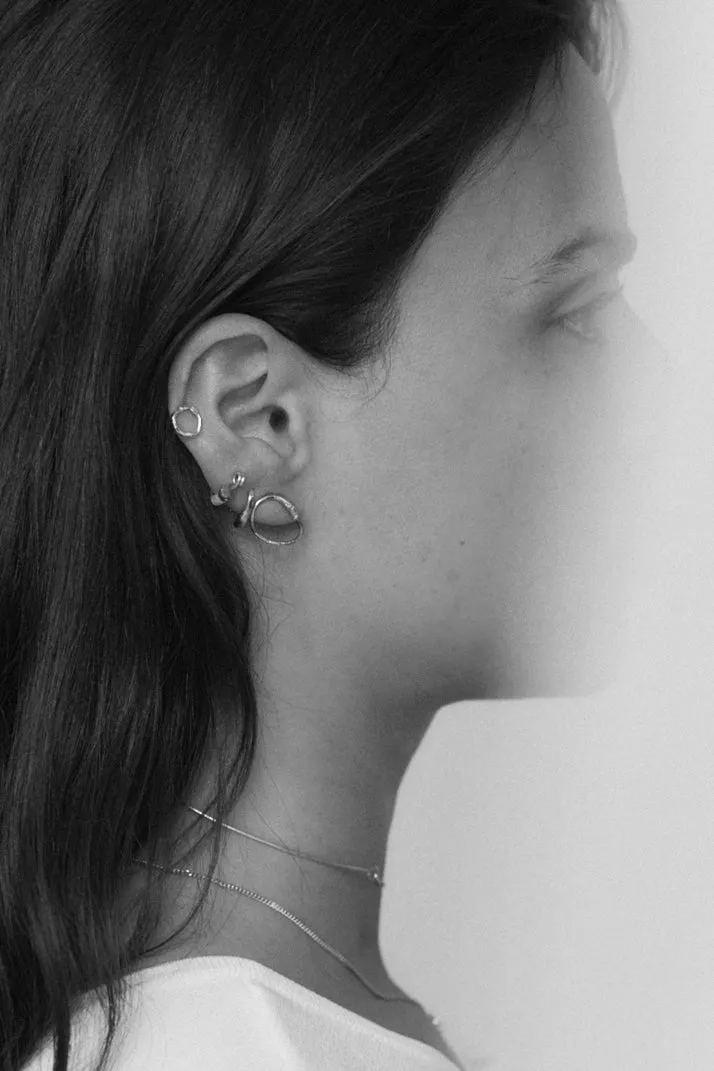 Halo Stud | Silver