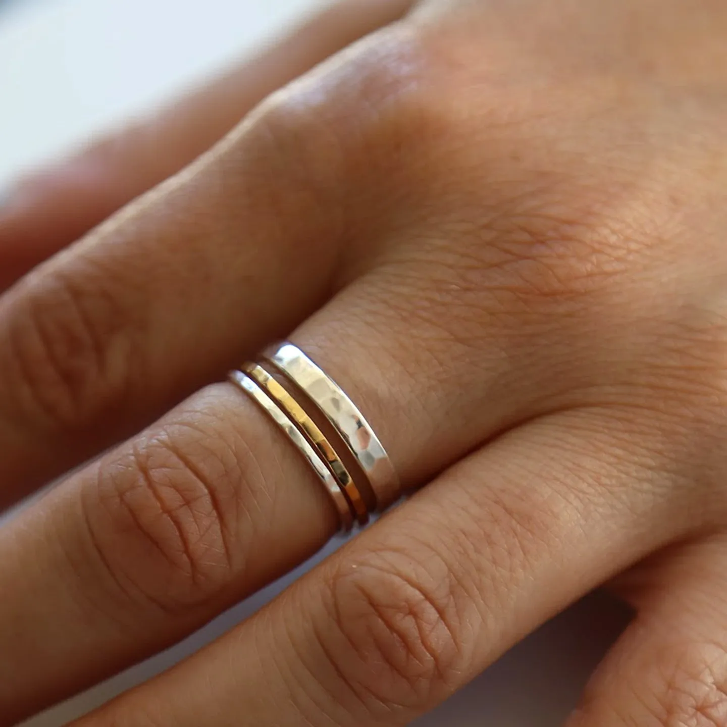 Hammered Rings