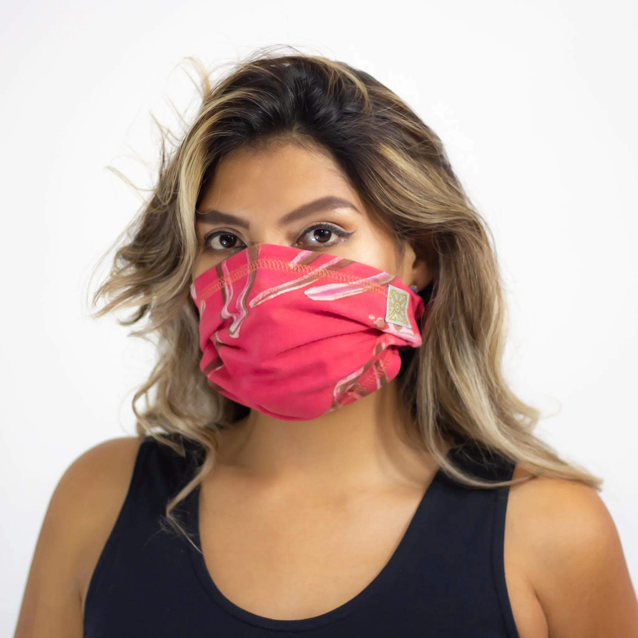 Headband Masks-Convertible Multicolored
