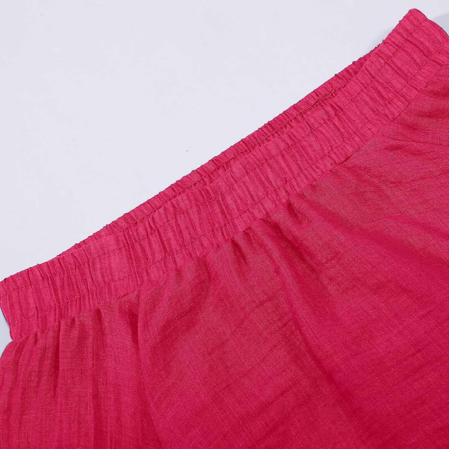 high Waisted Skirts fro Women, Girls Elastic Waist Long Flowy Bohemian Loose Casual Maxi Skirt for Summer Beach Holiday