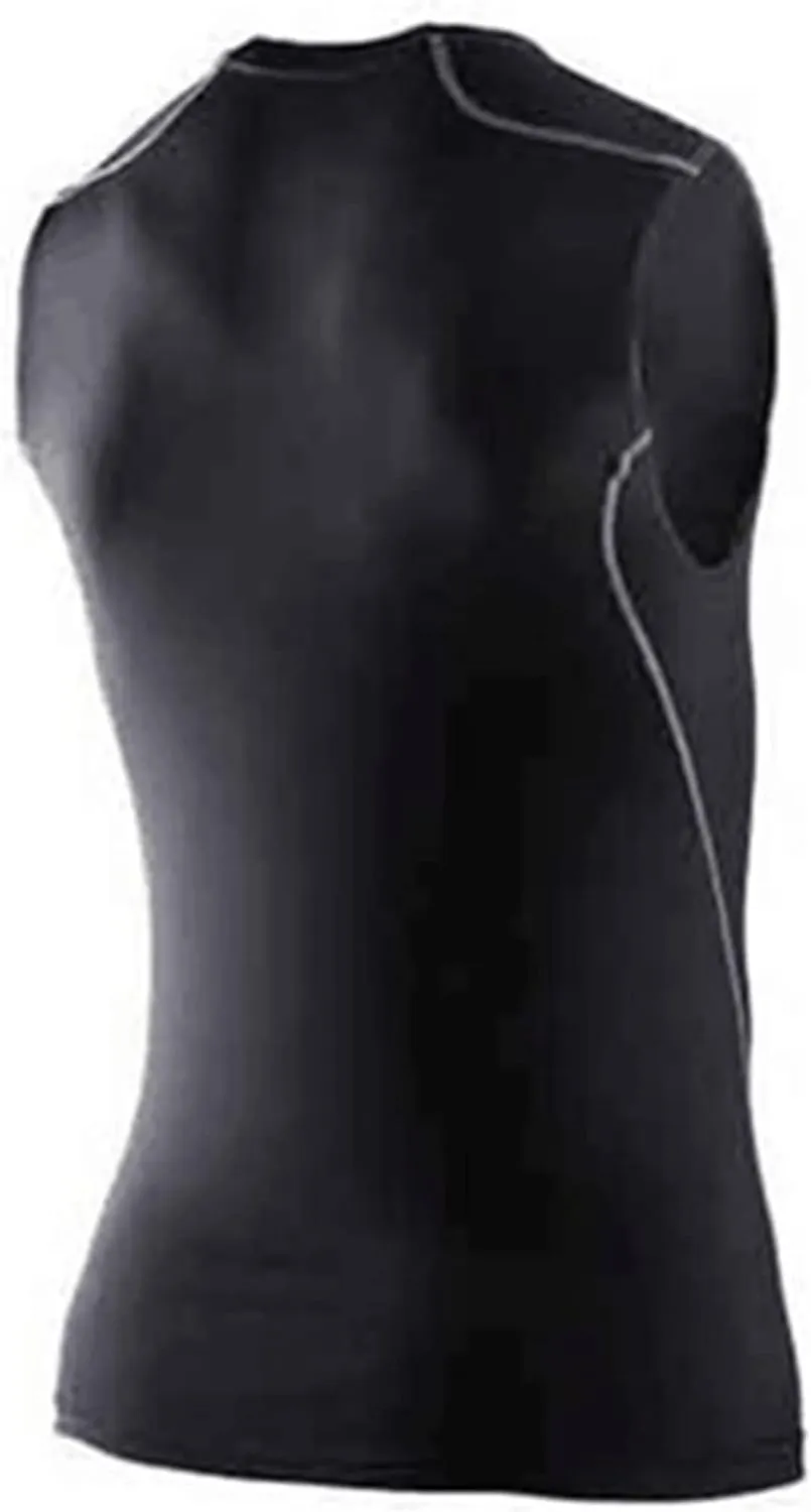 HNVAVQ Mens Tank Top,Slim fit Sleeveless T Shirt Vest Tops Quick-Dry Sports Undershirt for Running Fitness Gym,3 Pcs