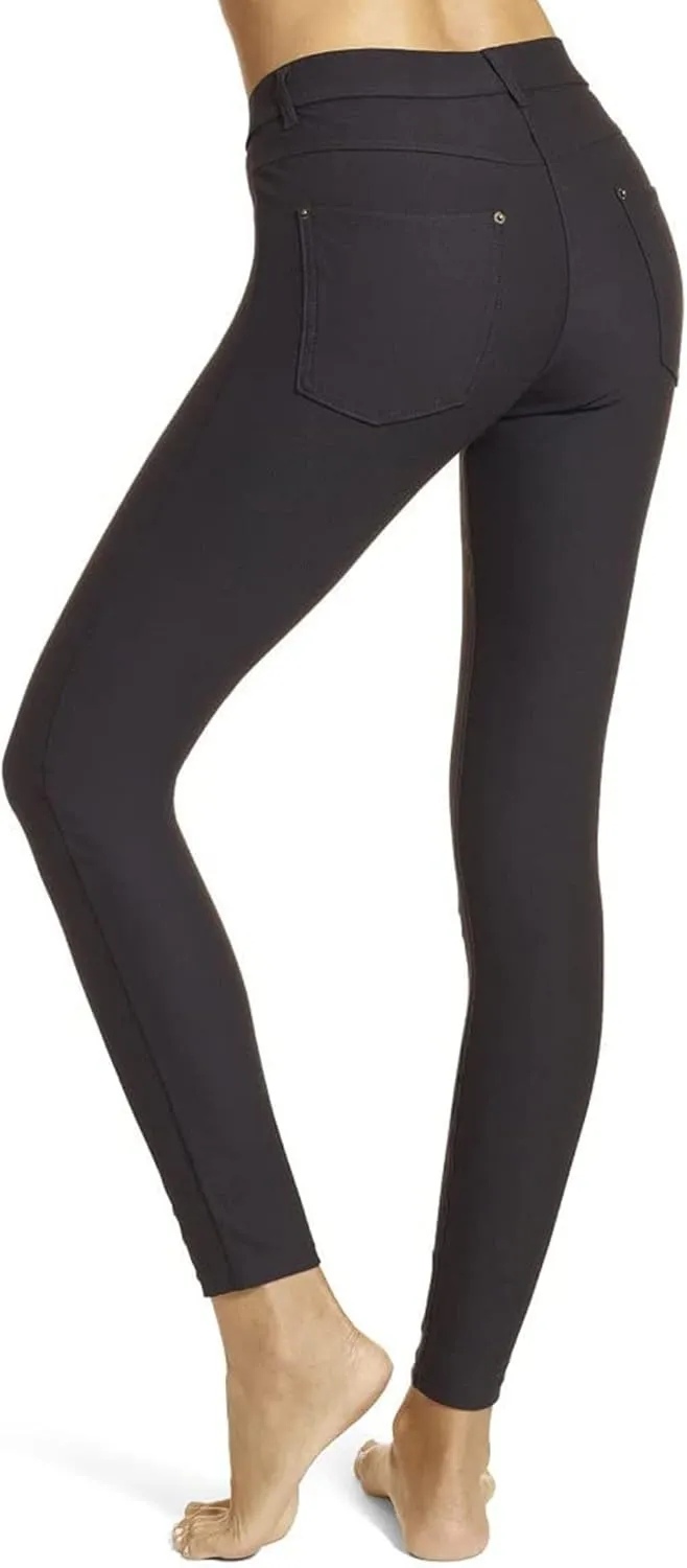 HUE Women's Essential Denim Leggings