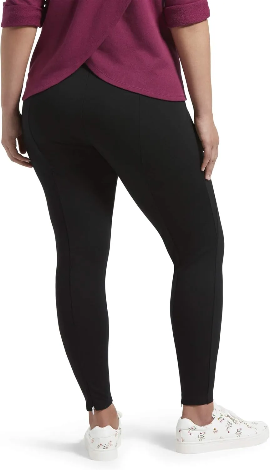 HUE Women's Ponte Skimmer Leggings, Assorted
