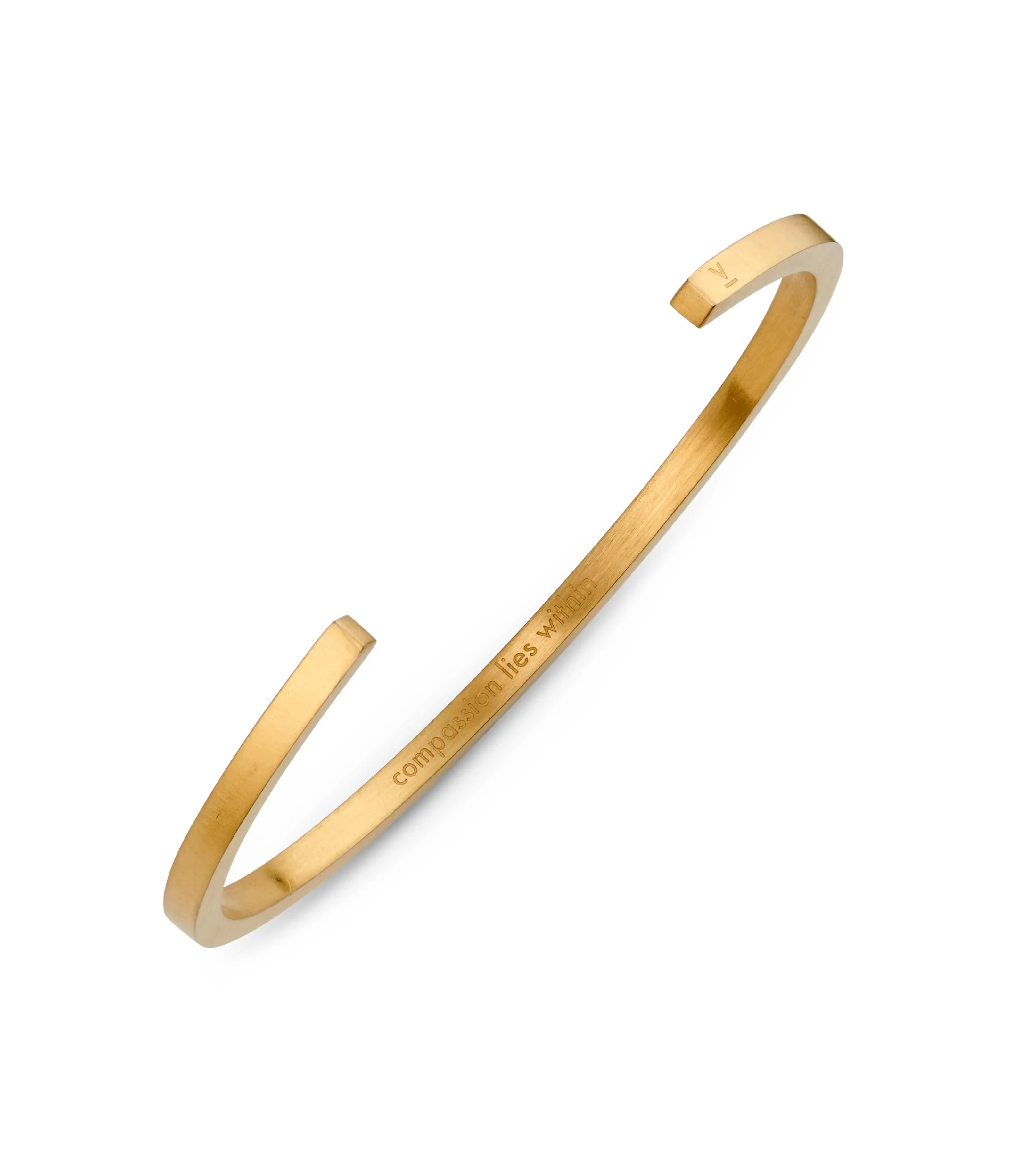 Ilse Collection 316L Stainless Steel Gold Bangle