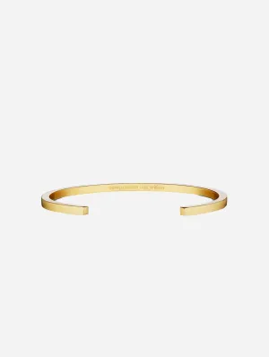 Ilse Collection 316L Stainless Steel Gold Bangle