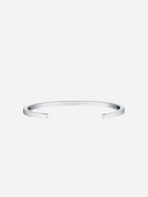 Ilse Collection 316L Stainless Steel Silver Bangle