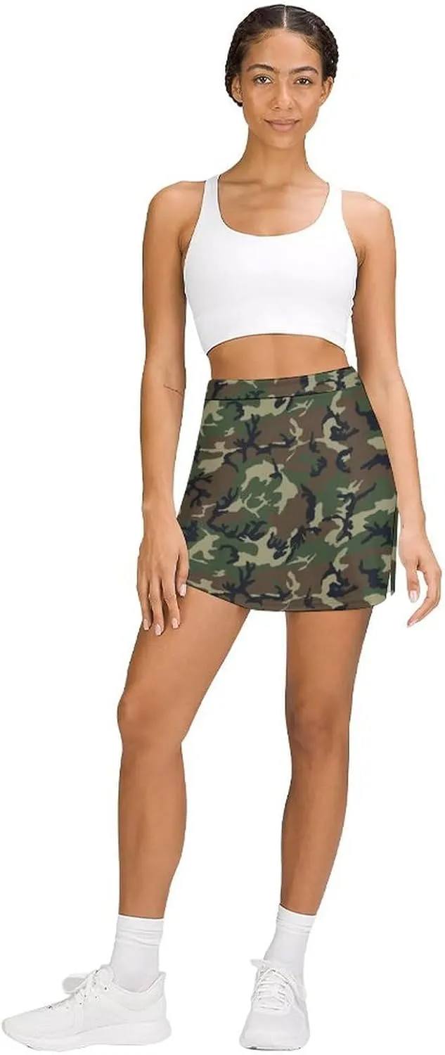 Jamaica Flags Tennis Skirts for Women with Pockets High Waisted Athletic Golf Skorts Skirts A-Line Mini Short Skirt