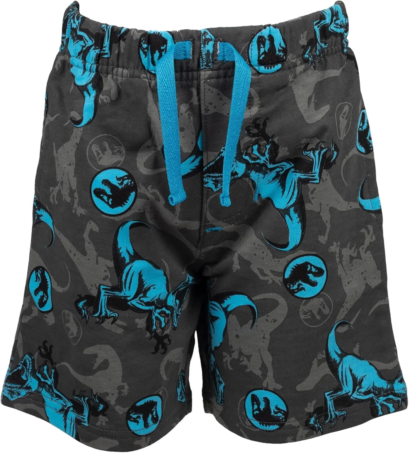 Jurassic World T-Shirt and French Terry Shorts Outfit Set Toddler to Big Kid Sizes (2T - 18-20)