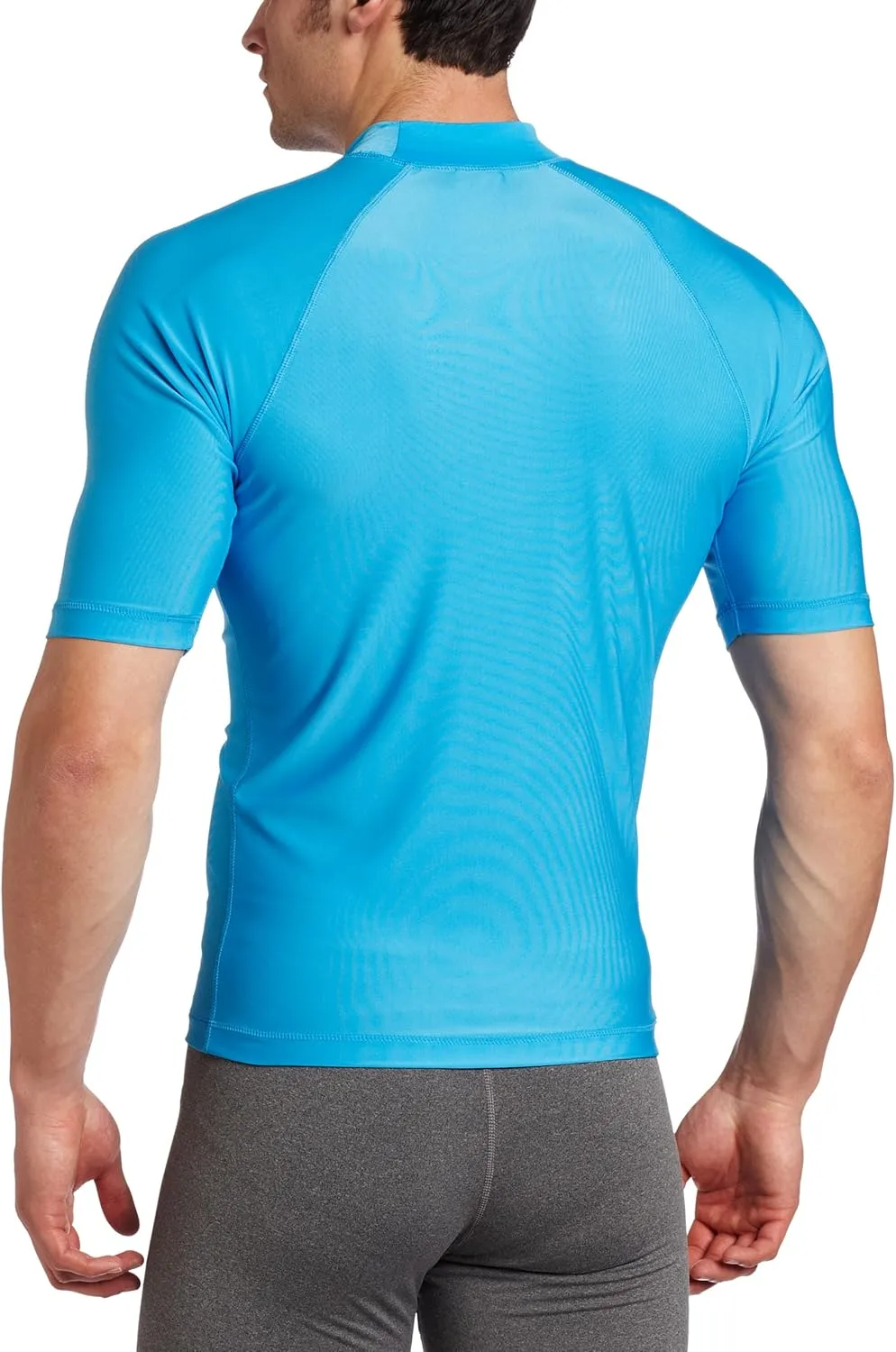 Kanu Surf Fiji Rashguard for Men UPF 50  Sun Protection Swim Shirts Rash Guard for Men