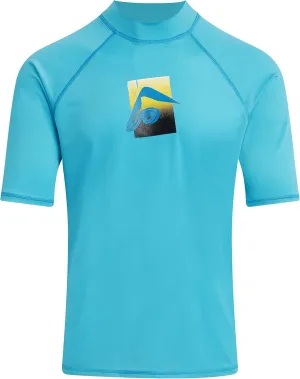 Kanu Surf Men's Abacos Rashguard UPF 50  Sun Protection Swim Shirts Rash Guard
