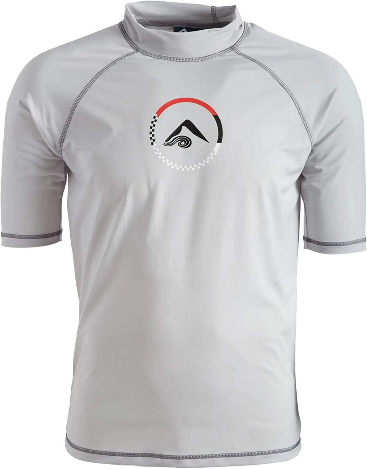 Kanu Surf Men's Abacos Rashguard UPF 50  Sun Protection Swim Shirts Rash Guard
