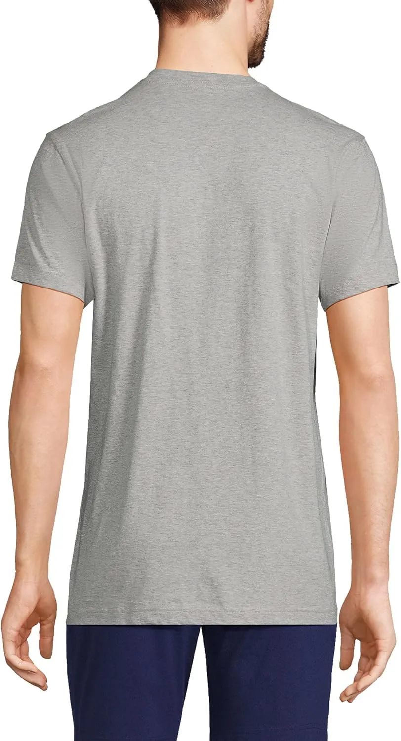 Lands' End Men's V-Neck Undershirt 3 Pack