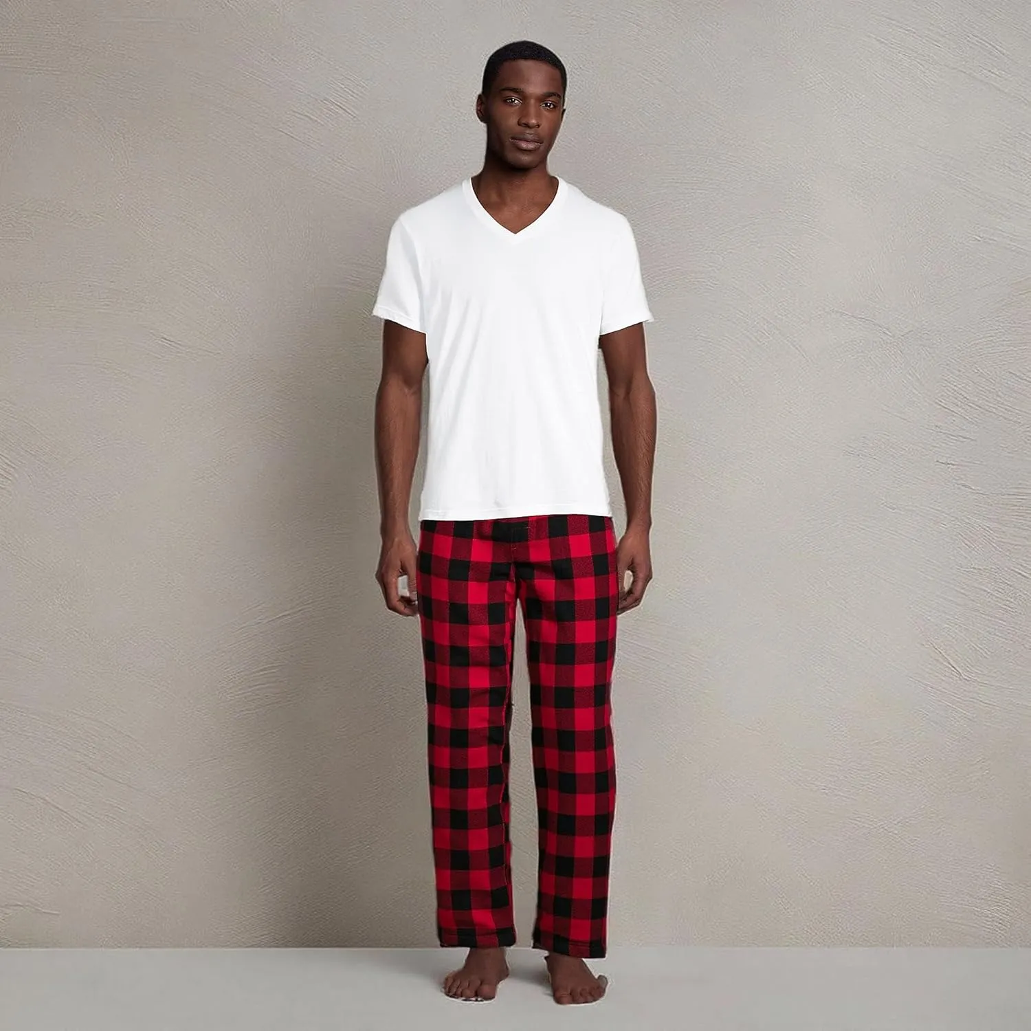Lands' End Men's V-Neck Undershirt 3 Pack