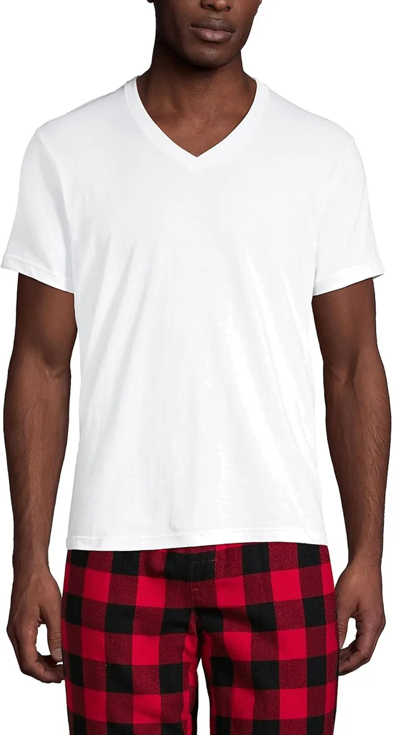 Lands' End Men's V-Neck Undershirt 3 Pack