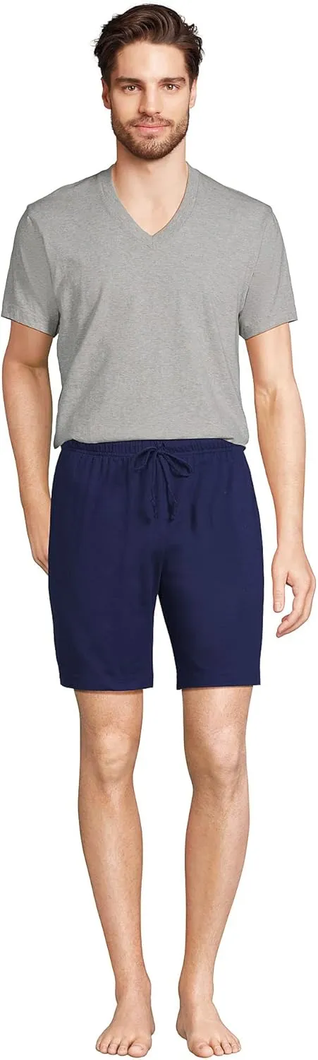 Lands' End Men's V-Neck Undershirt 3 Pack
