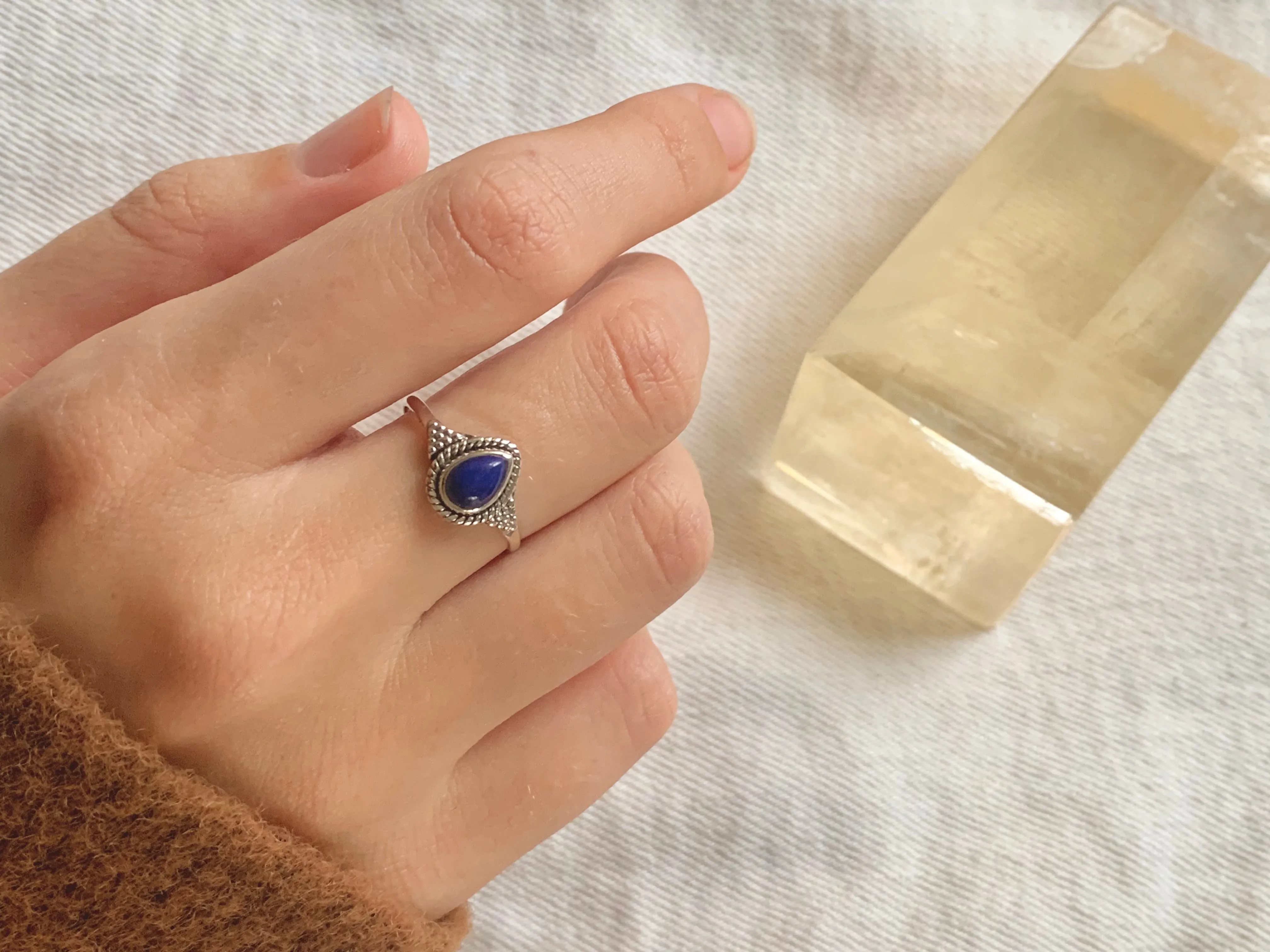 Lapis Lazuli Zuma Ring