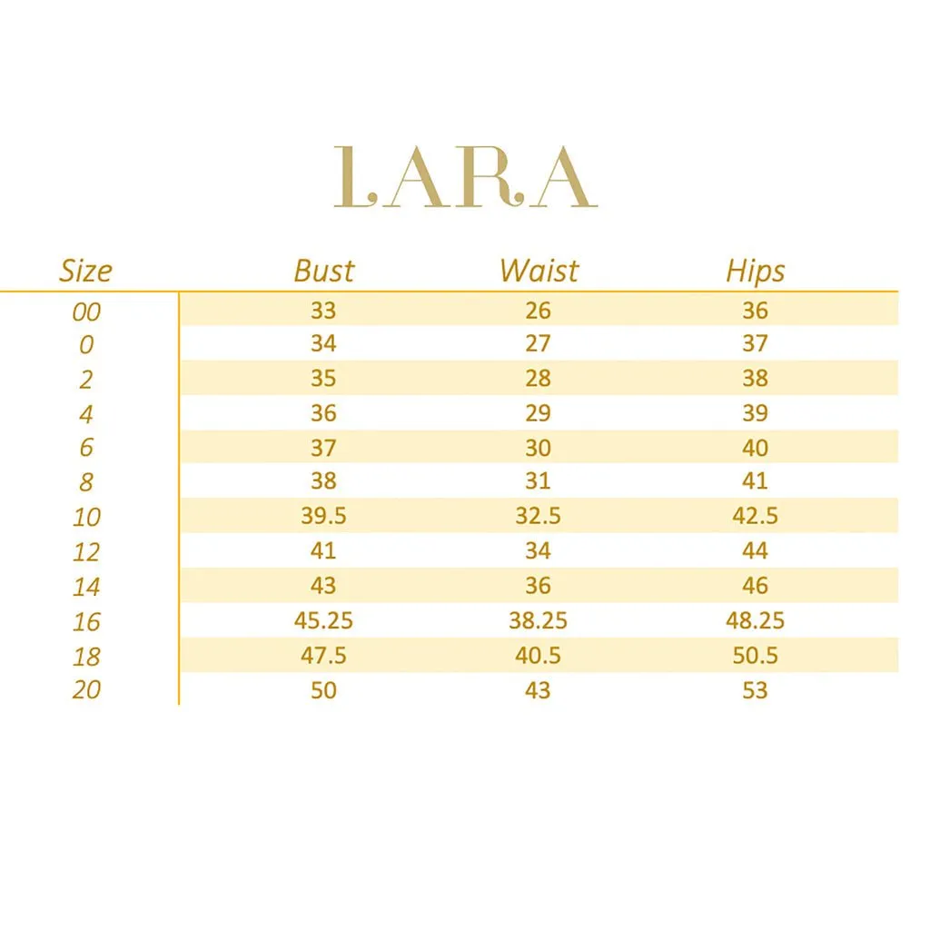 LARA 29243 - V-NECK PRINTED MIDI LENGTH DRESS WITH PLEATS