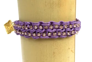 Lindsey Friendship Bracelet in Purple