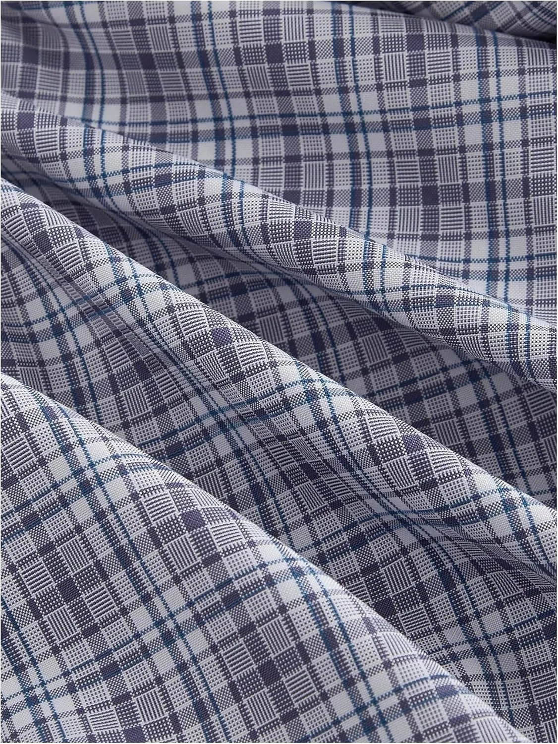MakeMeChic Women's Plaid Pleated Puffy Mini Skirt Y2K Low Waisted Belted Bubble Skirts