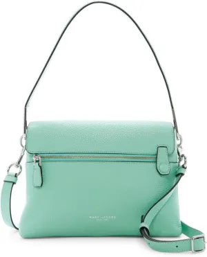 Marc Jacobs The Essential Leather Shoulder Crossbody Bag, Mint Green