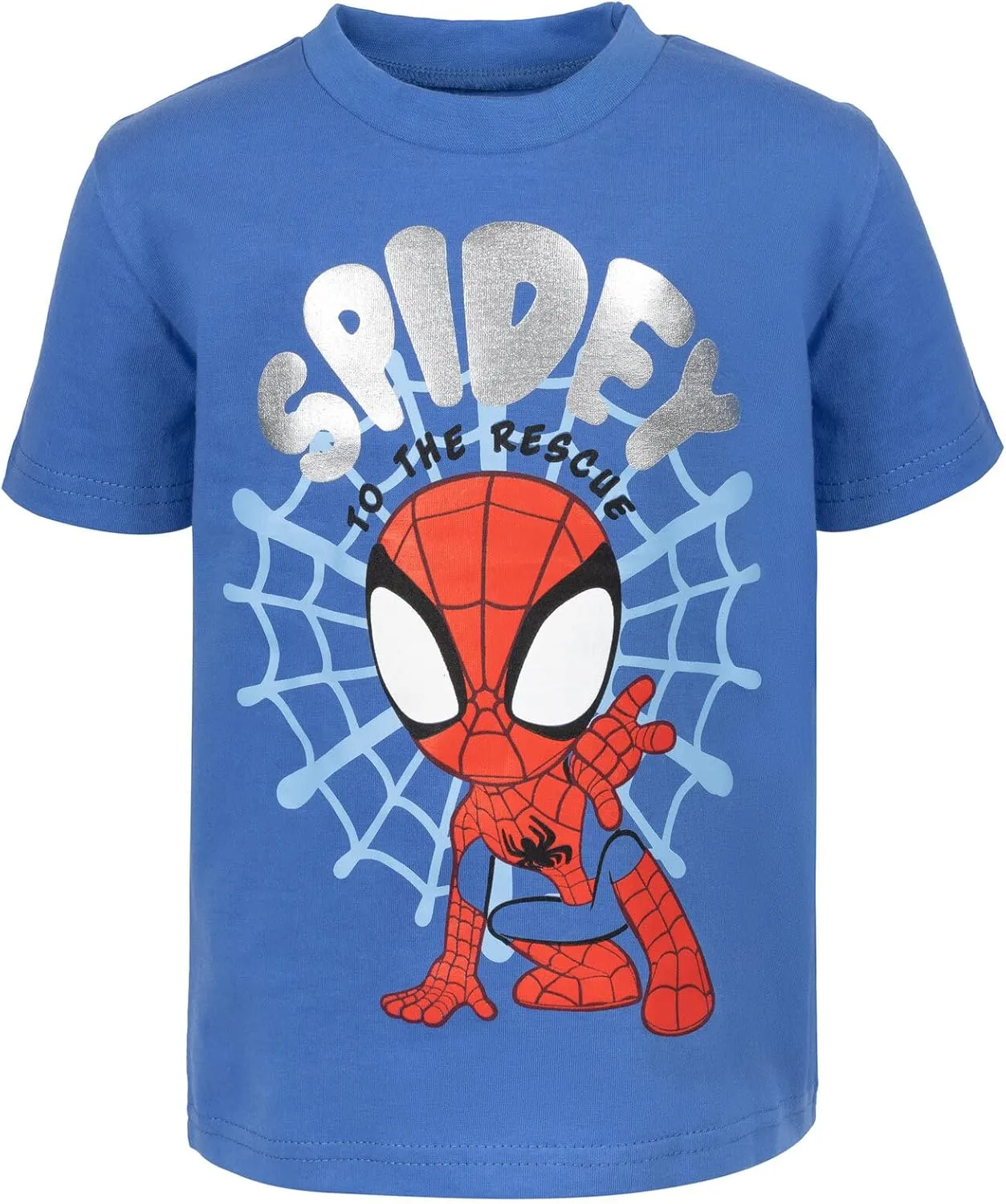 Marvel T-Shirt and Mesh Shorts Outfit Set Toddler to Big Kid Sizes (2T - 10-12)