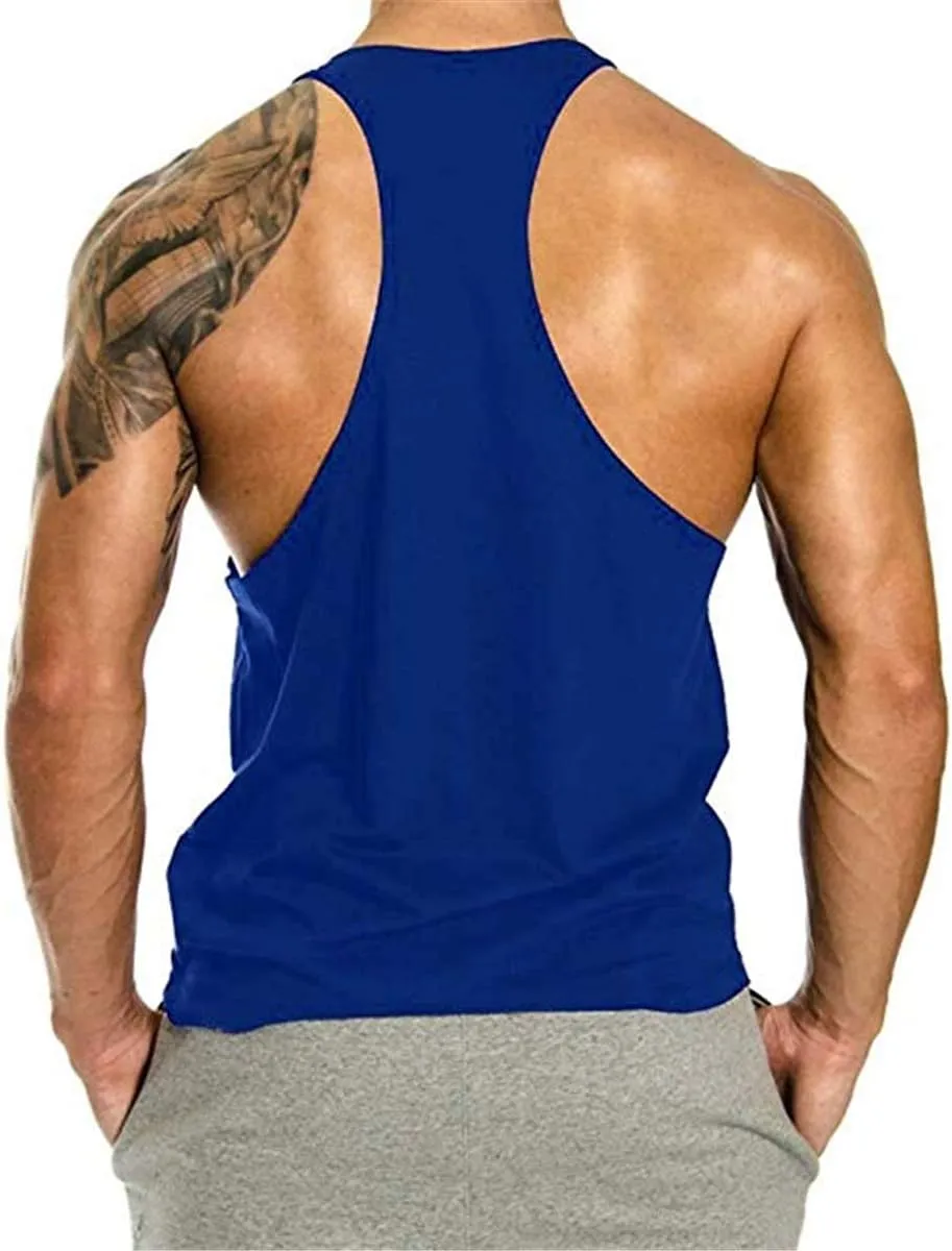 Men's Beast Workout Sport Muscle Tank Tops Gym Bodybuilding Fitness Sleeveless Shirts