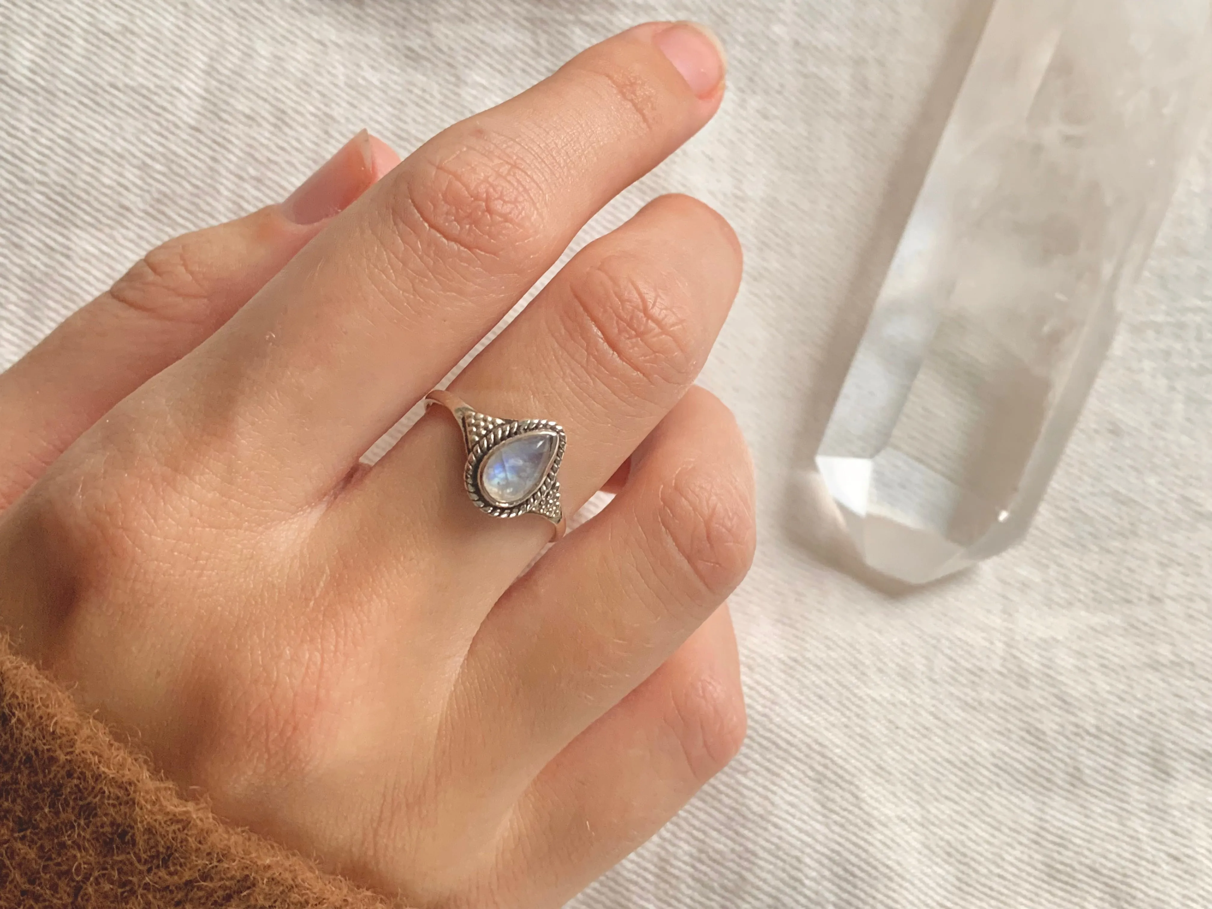 Moonstone Zuma Ring