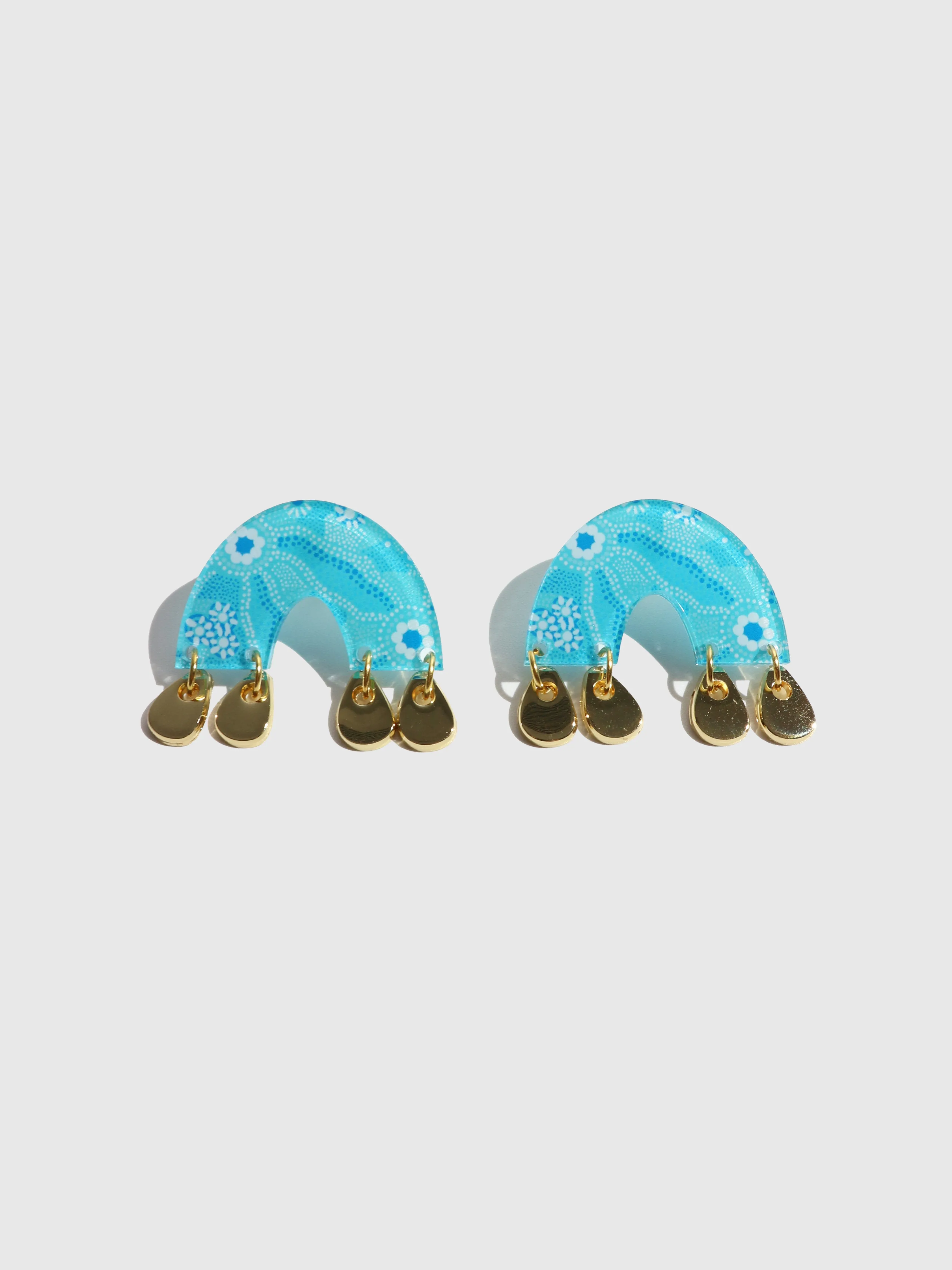 Nadyung (Healing Water) - Arch Earrings