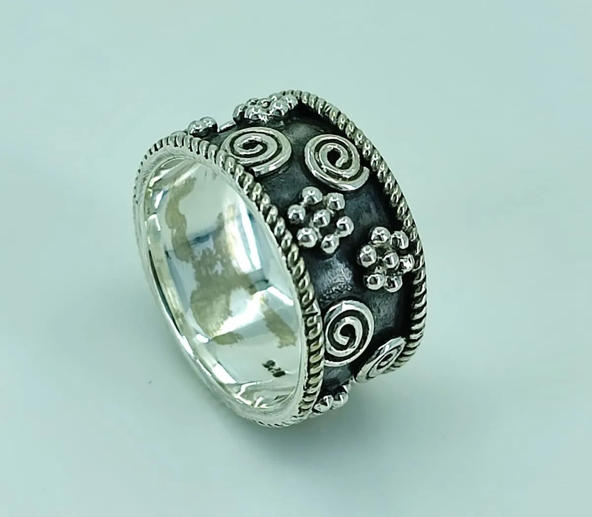 Navya Craft 925 Sterling Silver Ring Band Size 3-13 US