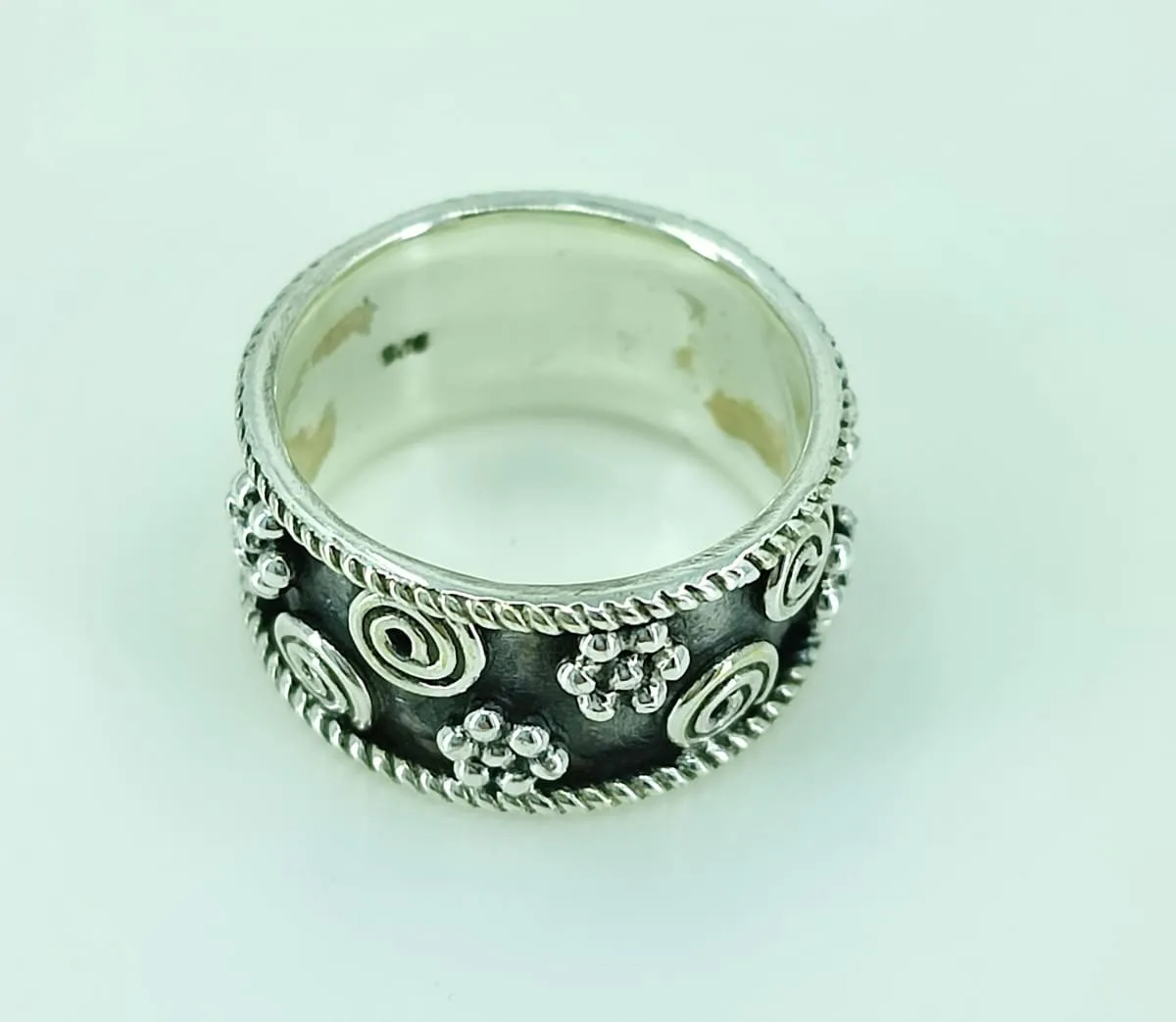 Navya Craft 925 Sterling Silver Ring Band Size 3-13 US